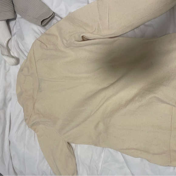 Vintage Banana Republic Cream Cowl/boat Neck Sweater - Picture 4 of 4